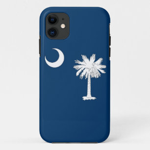 サウスカロライナ州旗を持つIPhone 5ケース iPhone 11 ケース
