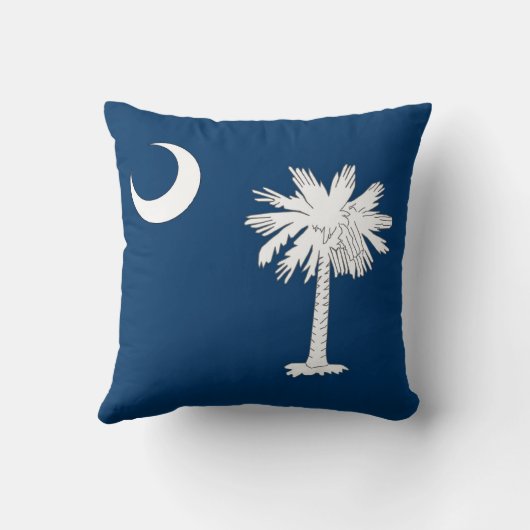 サウスカロライナ州旗アメリカのモージョピロー クッション (裏面)