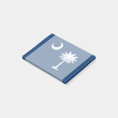 サウスカロライナ州旗デザインアクセント ポストイット (アングル)