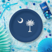 サウスカロライナ州旗デザインデコール ペーパープレート (パーティー)