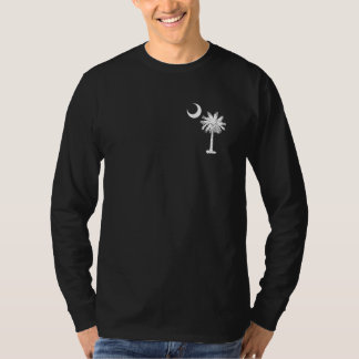 サウスカロライナ州旗パルメットツリークレセントM Tシャツ