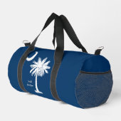 サウスカロライナ州旗フィットネススポーツ ダッフルバッグ (右コーナー)