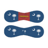 サウスカロライナ州旗モノグラム/野球ボール 野球ボール (パネル)