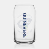 サウスカロライナ州旗州フラワーイエロージェサミン ガラス缶 (裏面)