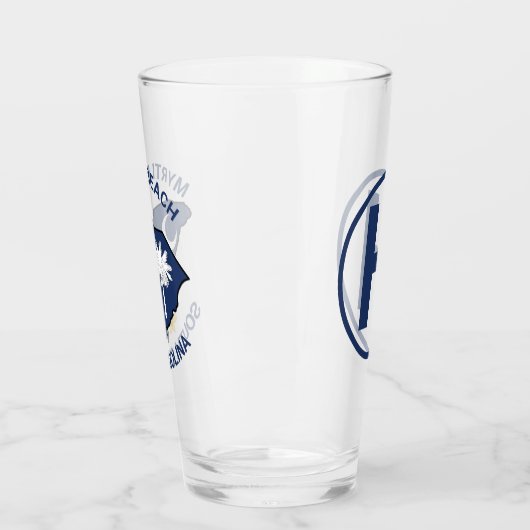 サウスカロライナ州旗州フラワーイエロージェサミン タンブラーグラス (左)