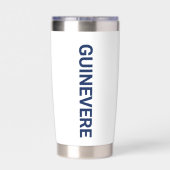 サウスカロライナ州旗州フラワーイエロージェサミン 保温保冷タンブラー (背面)