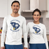 サウスカロライナ州旗州フラワーイエロージェサミン Tシャツ