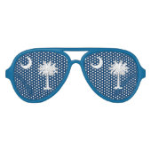 サウスカロライナ州旗 アビエーターサングラス (正面)