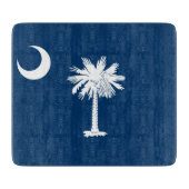 サウスカロライナ州旗 カッティングボード (正面)