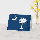 サウスカロライナ州旗 カード (黄色い花)