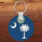サウスカロライナ州旗 キーホルダー (正面)