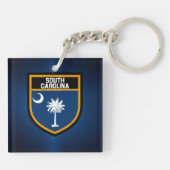 サウスカロライナ州旗 キーホルダー (裏面)