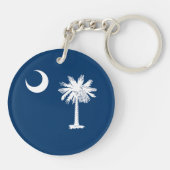 サウスカロライナ州旗 キーホルダー (裏面)