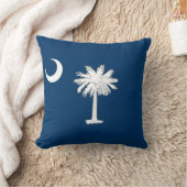 サウスカロライナ州旗 クッション (ブランケット)