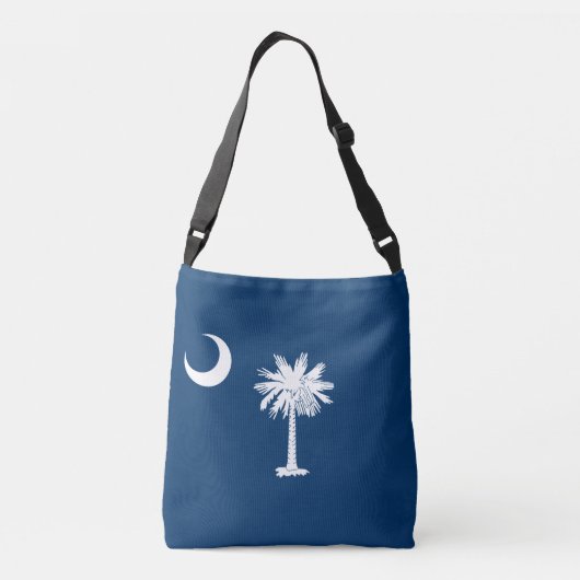 サウスカロライナ州旗 クロスボディバッグ (裏面)