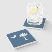 サウスカロライナ州旗 ストーンコースター (横)