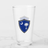 サウスカロライナ州旗 タンブラーグラス (裏面)