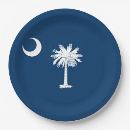 サウスカロライナ州旗 ペーパープレート