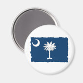 サウスカロライナ州旗 マグネット (正面/裏面)