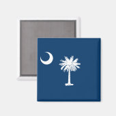 サウスカロライナ州旗 マグネット (正面/裏面)