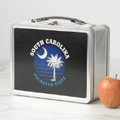 サウスカロライナ州旗 メタルランチボックス (インサイチュ)