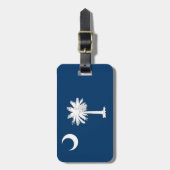 サウスカロライナ州旗 ラゲッジタグ (正面縦)