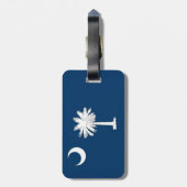 サウスカロライナ州旗 ラゲッジタグ (裏面縦)