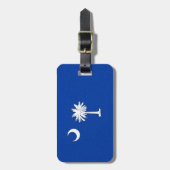 サウスカロライナ州旗 ラゲッジタグ (正面縦)