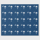 サウスカロライナ州旗 ラッピングペーパー (フラット)