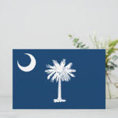 サウスカロライナ州旗 便箋 (スタンド正面)