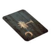 サウスカロライナ州旗（旧木目） マグネット (右側)