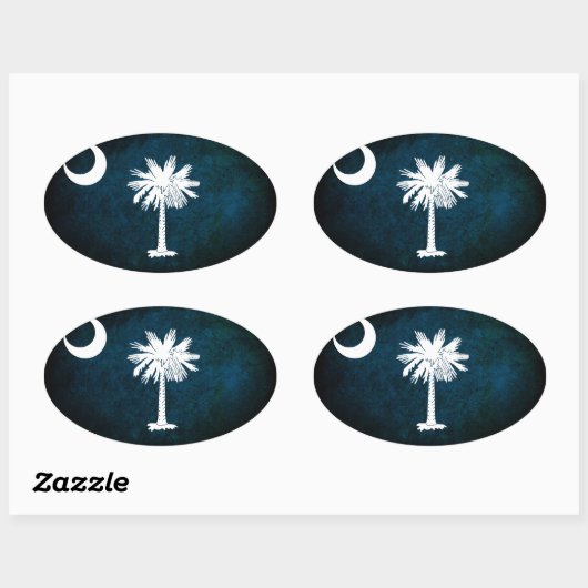 サウスカロライナ州旗; 楕円形シール (シート)