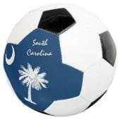 サウスカロライナ州旗/米国スポーツ サッカーボール (3/4)