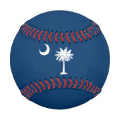 サウスカロライナ州旗 野球ボール (裏面)