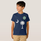サウスカロライナ州旗 Tシャツ (正面フル)