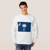 サウスカロライナ州旗 Tシャツ (正面フル)