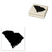 サウスカロライナ州無地のラバーアートスタンプ ラバースタンプ (押印)