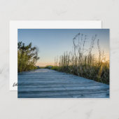 サウスカロライナ州,エジストビーチ ポストカード (正面/裏面)