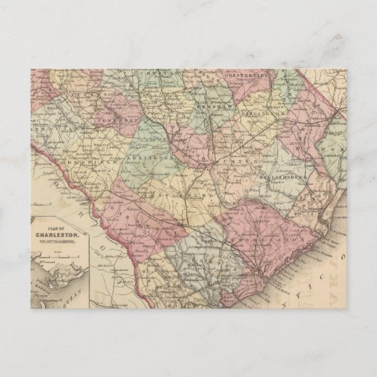 サウスカロライナ州 ポストカード (正面)