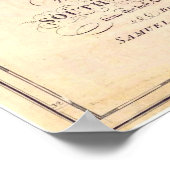 サウスカロライナ州： 1818 ポスター (角)