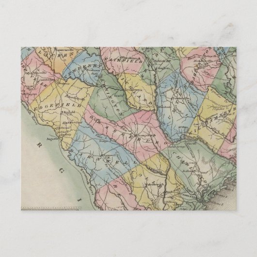 サウスカロライナ州 5 ポストカード (正面)