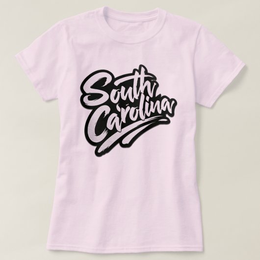 サウスカロライナ州 Tシャツ (デザイン正面)