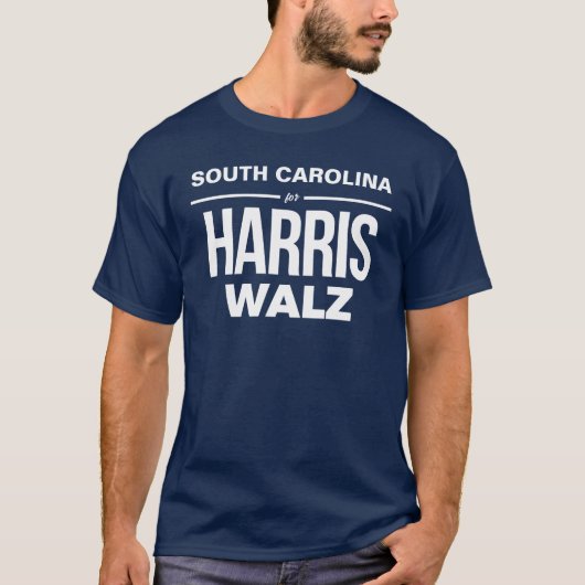 サウスカロライナ州Harris Walz Tシャツ (正面)