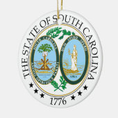 サウスカロライナ徴候 セラミックオーナメント (左)