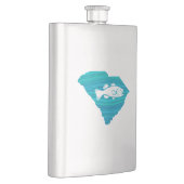 サウスカロライナ波魚釣り フラスク (右)