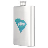 サウスカロライナ波魚釣り フラスク (左)