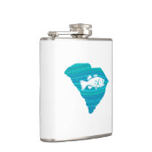 サウスカロライナ波魚釣り フラスク (右)