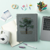 サウスカロライナ準州の木 セイヨウヤシ シール (iPadカバー)