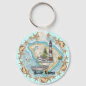 サウスカロライナ灯台 キーホルダー (正面)