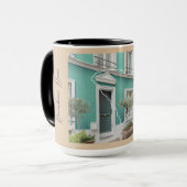 サウスカロライナ虹の行のパーソナライズされたマグカップ マグカップ (正面左)